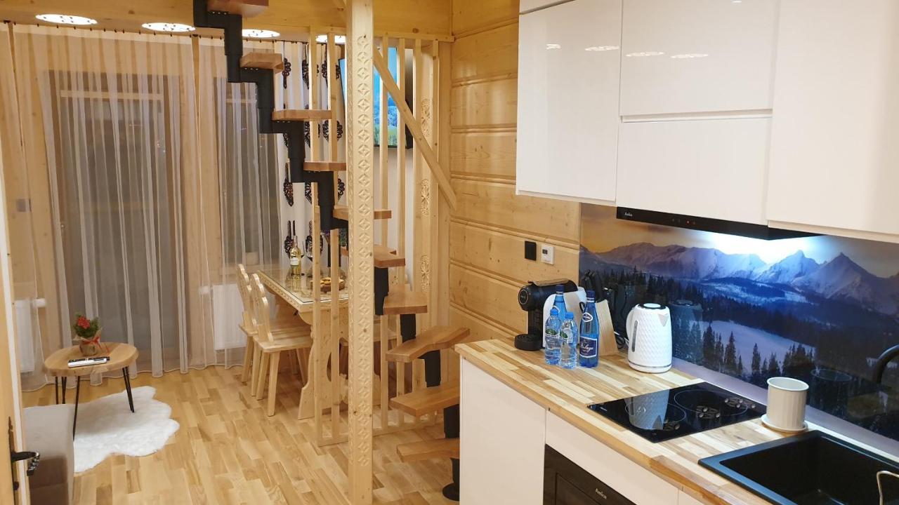 Villa Fortuna - Regionalne Apartamenty & Spa - Sauna, Grill, Jacuzzi Z Widokiem Na Tatry ซาโกปาเน ภายนอก รูปภาพ